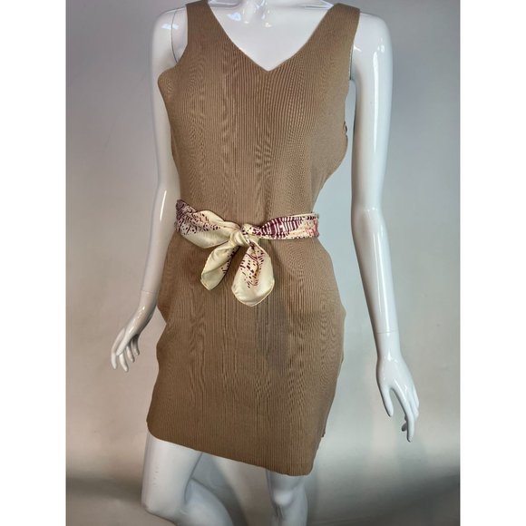 Totes Rain Scarf Geometric Scarf Size 26 inch x 26 inch Purple Lines Polyester - Picture 8 of 16